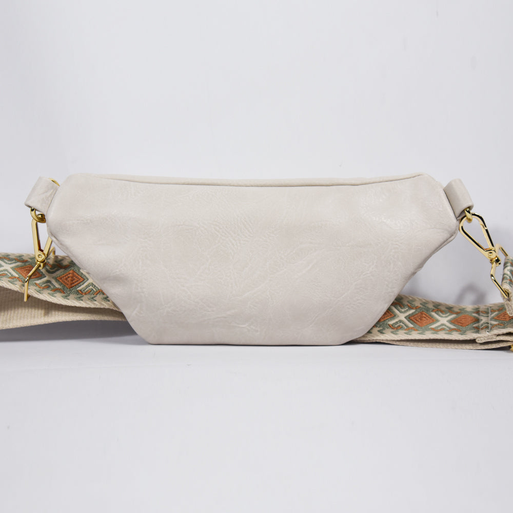 The Soho | Dual Zipper Sling Bag